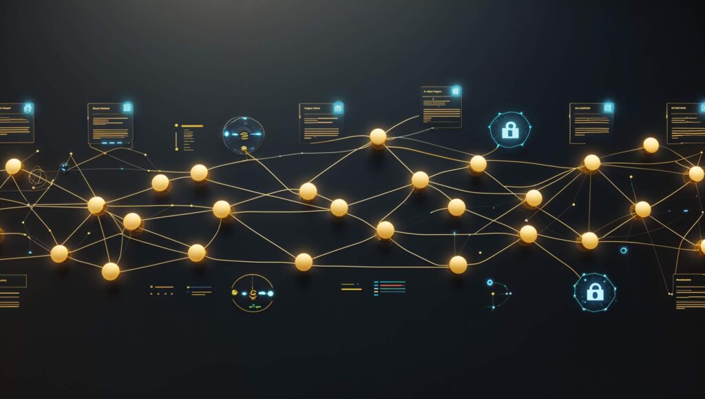 What Is the Dark Web? The Reality Behind the Hidden Internet (2026 Guide) Digital network illustration representing secure communication, privacy tools, and information exchange